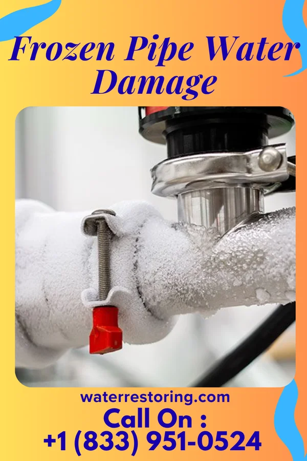 Frozen Pipe Water Damage in Calverton, MD